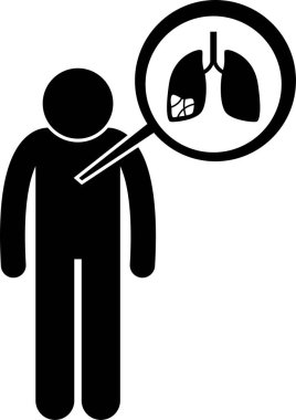 MERS CoV belirtilerini önleme kavramının minimalist vektör illüstrasyonu