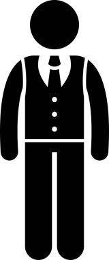 Man Moda Trend Zaman Çizelgesi Giyinme Tarzı Evrimi Yıl Boyası Şekil Resim Simgeleri