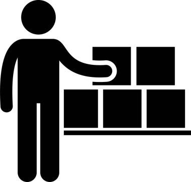 Ürün çevrimiçi konseptinin asgari vektör illüstrasyonu 