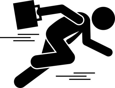 Çeşitli pozları ve hareketleri olan bir iş adamı. İş adamı ayakta duruyor, oturuyor, düşünüyor, elini kaldırıyor, selfie çekiyor, kazanıyor ve dinleniyor. Yan bakışta yürüyor, koşuyor ve zıplıyor..