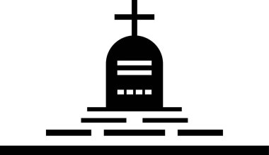 Kilise, din, mimari, yapı, eğitim, inşaat, vektör illüstrasyonu