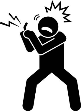 Farklı vücut parçalarındaki kırıklar ve yaralar için ilk yardım çubuğu simgeleri. Kırık kemik ve ağrının sapanı, bandajı ve yükseltme tekniklerinin vektör çizimleri.