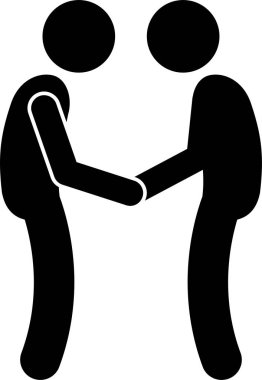 Pozitif kişilik simgesinin vektör çizimi 