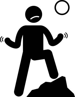 İyi kişilik kavramının minimalist vektör çizimi 