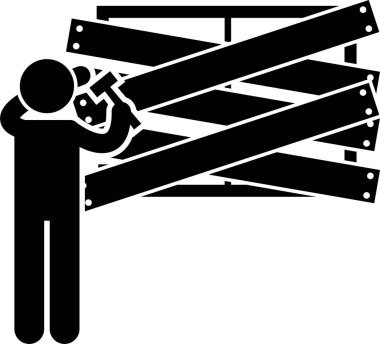 Kasırga Kasırgası Kasırga Acil Durum Planı Yapıştırıcı Resim Simgeleri