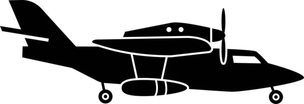 Ilustración Vectorial Minimalista Diferentes Conceptos Aeronaves — Vector de stock