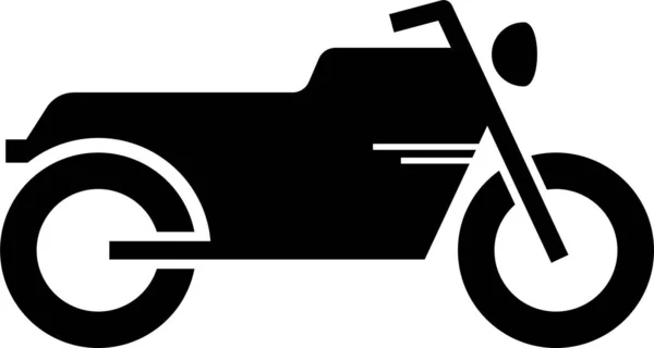 Список Іконок Різних Типів Мотоциклів Мотоциклів Мотоциклів Вид Збоку Мопед — стоковий вектор