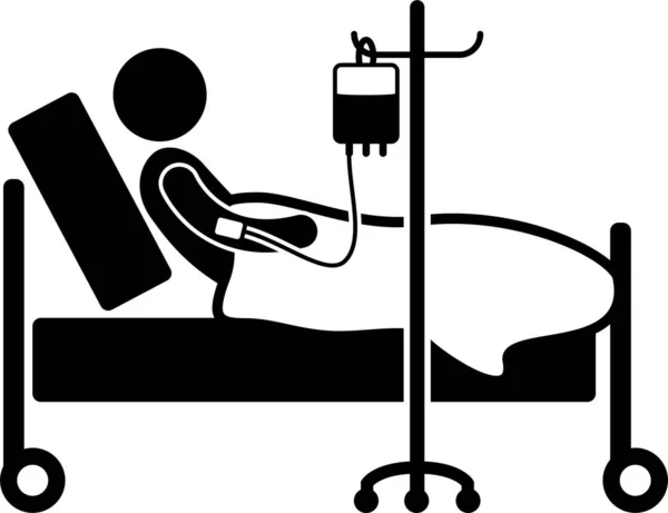 Comment Vih Sida Propage Transmission Transmise Infect Stick Figure Pictogramme — Image vectorielle