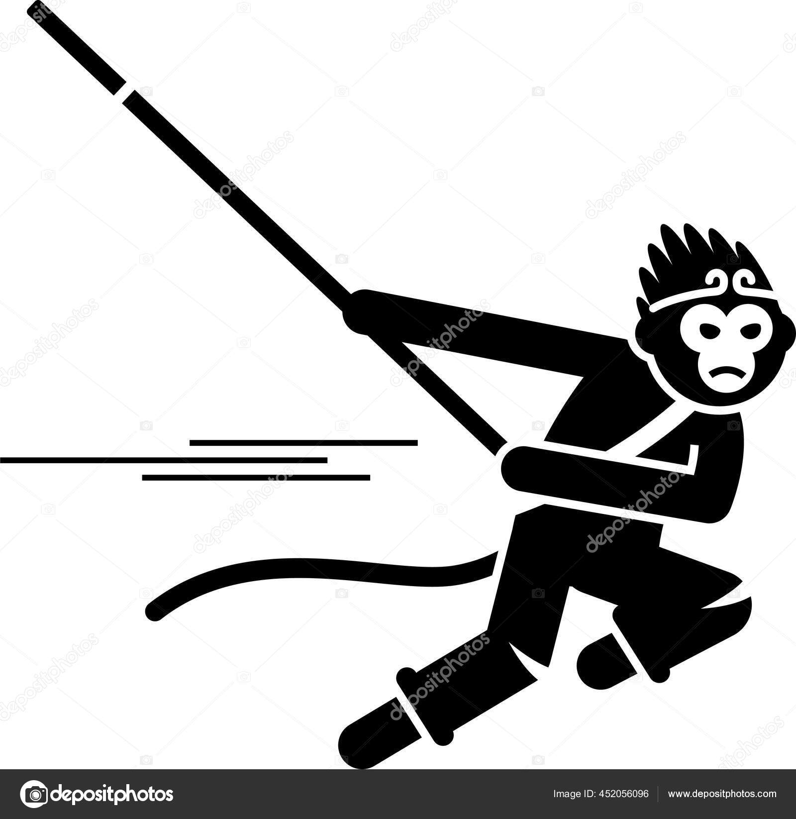 Monkey King Sun Wukong Characters Icon Set Vector Illustrations Legendary Vector Image By C Leremy Vector Stock Monkey King Sun Wukong Characters Icon Set Vector Illustrations Legendary Vector Image By C Leremy Vector Stock