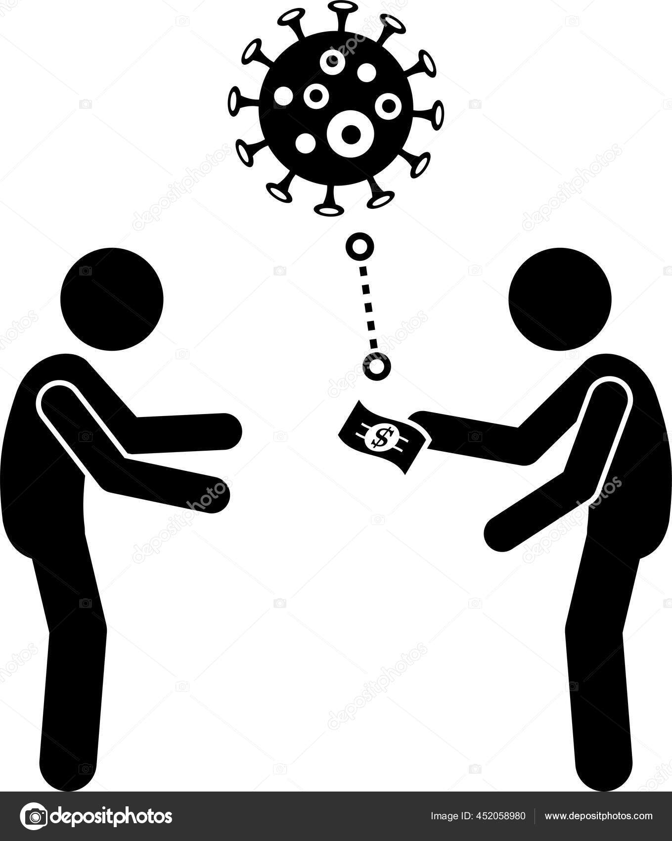 Infectious Contagious Virus Transmission Contamination Disease Vector