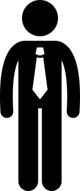 İş adamı Grubu İşgücü İnsan Kaynakları Şekil Resim Simgesi Yapıştır