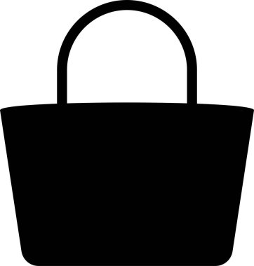 Kız alışveriş konseptinin minimalist vektör çizimi 