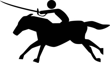 Devrimci savaş konseptinin minimalist vektör çizimi