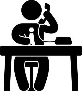 Başarılı İşadamı Çubuk Şekil Resim Simgelerini Durdurdu