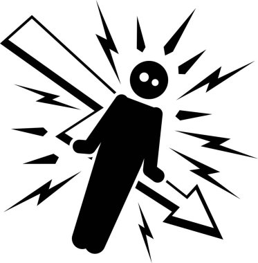 Bomba, patlama, tüfek, lazer silahı, ateş, ok, zehirli duman, elektrik, su topu, flaş bombası ve göz yaşartıcı gaz içeren farklı silahlarla öldürülen, vurulan ve saldıran adam..