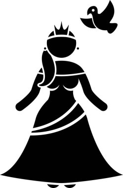 aile konsepti simgesi, vektör illüstrasyonu