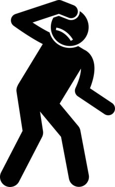 Pozitif kişilik simgesinin vektör çizimi 