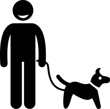 Minimalist vektör illüstrasyonu, mutlu olun