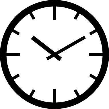 Saat simgesinin gösterimi