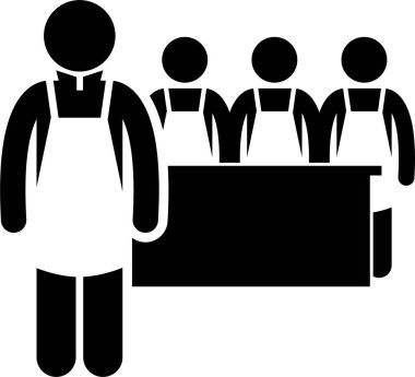 Yemek Aşçılığı Meslekleri - Aşçı Şefi, Fırıncı, Pasta, Restoran Müdürü, Barmen, Yemek Kitabı Yazarı, Aşçılık Sınıfı Öğretmeni, Bilim Adamı, Bayilik - Çubuk Şekil Resim