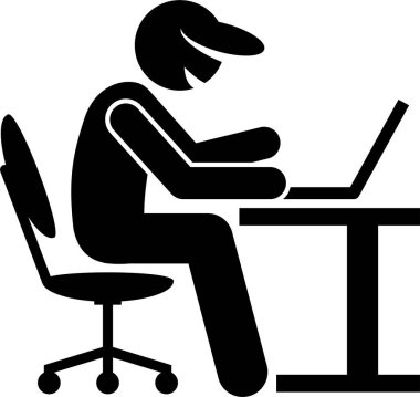 Suç kavramının minimalist vektör illüstrasyonu 