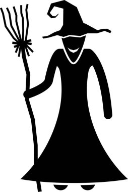 Antik ortaçağ fantazisi kötü karakterler, yaratıklar ve canavar simgesi seti.