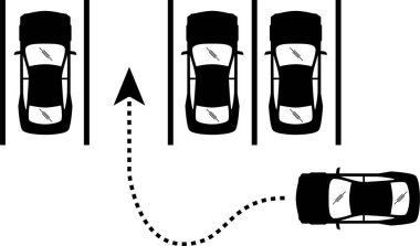 Park yöntemleri kavramının minimalist vektör çizimi 