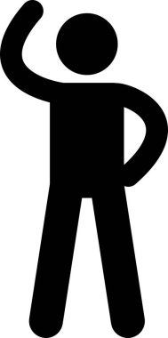 Topluluk kavramının minimalist vektör illüstrasyonu  