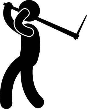 Bahçıvanlık kavramının minimalist vektör illüstrasyonu 