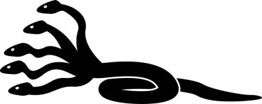 Yunan mitolojisi kavramının vektör çizimi 