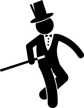 Dansçı Dansçı Caz Caz Dans Balesi Salıncak Sallaması Modern Latin Tango Flamenko Hattı Sopa Simgesi Simgesi