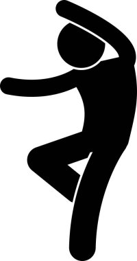 Dansçı Dansçı Caz Caz Dans Balesi Salıncak Sallaması Modern Latin Tango Flamenko Hattı Sopa Simgesi Simgesi