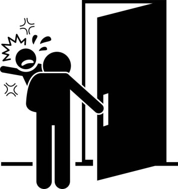 Ebeveynlik kavramının minimalist vektör illüstrasyonu 