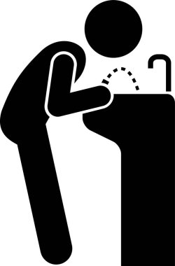 Kamu rahatlığı kavramının minimalist vektör illüstrasyonu