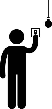 minimalist vektör illüstrasyonu, uygulama kavramı