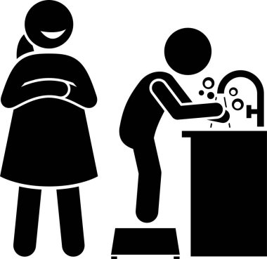 Hastalık kavramının vektör illüstrasyonu  