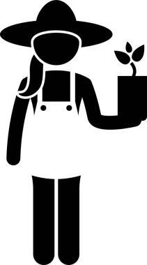 Tarım endüstrisindeki işçiler akıllı telefonlarıyla mobil uygulama teknolojisi kullanıyorlar. Vektör sanat tasvirleri, çiftçi, balıkçı, bahçıvan, omlet sahibi ve iş için akıllı telefon tutan oduncu.