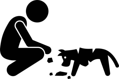 nötr kişilik simgesi, vektör illüstrasyonu