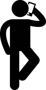 Kütüphaneci kavramının minimalist vektör illüstrasyonu