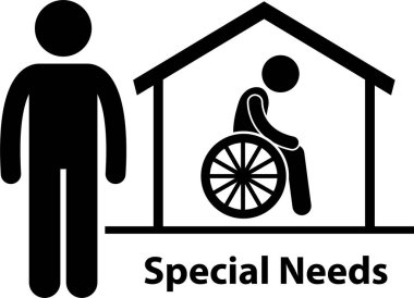 Kar amacı gütmeyen Sosyal Hizmetler Sorumlulukları Vakfı Gönüllü Çubuk Şekil Resim Simgesi Simgesi