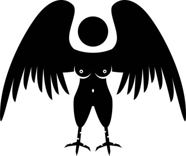 Yunan mitolojisi kavramının vektör çizimi 