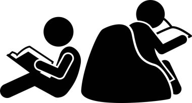 Minimalist vektör illüstrasyonu, çocuk eğlence aktiviteleri
