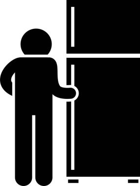 Ev Evi Temel Elektronik Aletler Yapıştırıcı Şekil Resim Simgesi Klipleri