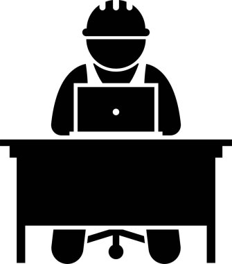 Bilgisayar aracılığıyla internet kullanan farklı insanlar var. vektör illüstrasyonu