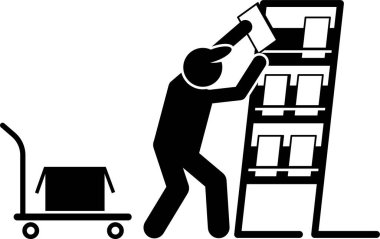 Broşür dağıtma kavramının minimalist vektör illüstrasyonu 