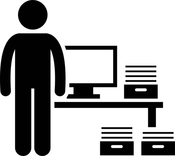 minimalistic vector illustration of low class jobs concept 