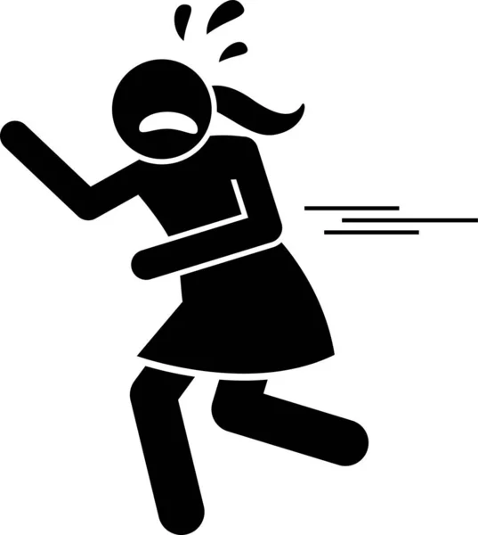 Girls Fighting Cat Fight Stick Figure Vector Illustrations Woman Female Royalty Free Stock Vectors