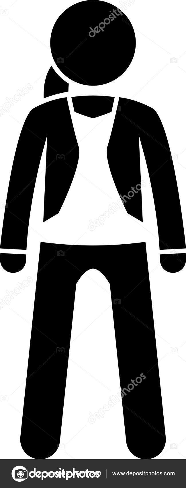 Women Tops Playsuits Jumpsuits Fashion Stick Figure Styles Vector Illustration Stock Vector