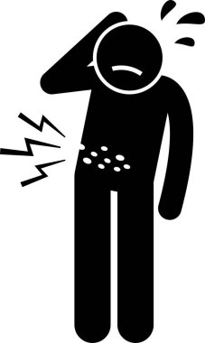 Kiremit kavramının minimalist vektör illüstrasyonu 