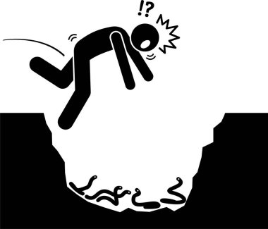 Bobby Trap 'in minimalist vektör çizimi